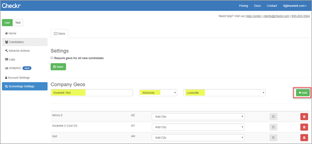 Hire: Background Checks - Checkr