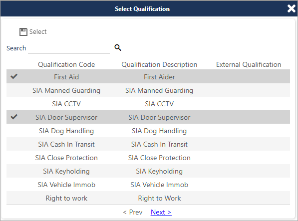 Timegate+: Video: Assigning Qualifications to Sites