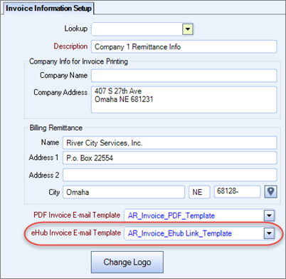 WT: eHub - Setting Up Invoices for eHub (CSS)