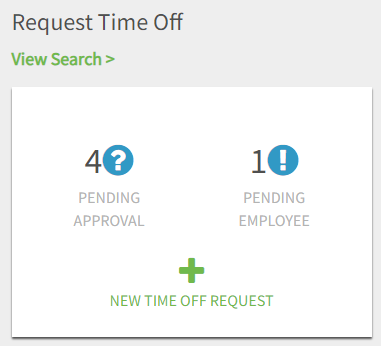 WT: eHub Time Off Requests